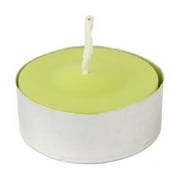 Zest Candle CTC-001 Lime Green Citronella Tealight Candles -100pcs-Box