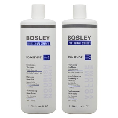 Bosley Bos Revive Shampoo Conditioner 33 8 Oz Set Visible