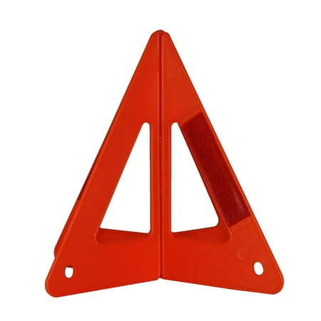 

HOMEMAXS 1 Set Plastic Triangle Reflective Road Safety Kit Useful Car Road Warning Sign