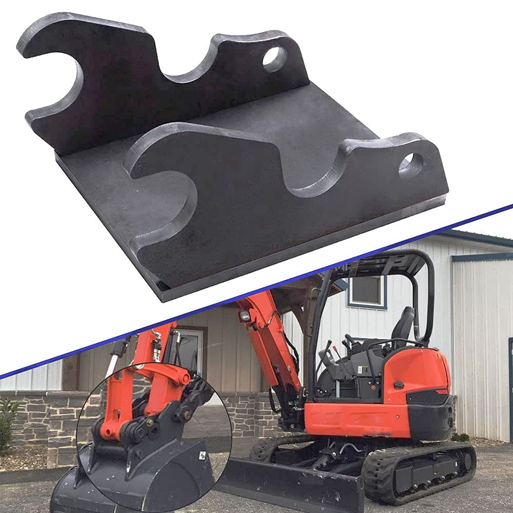 NIXFACE Excavator Quick Attach Bucket Ears Attachment Fit for Kubota