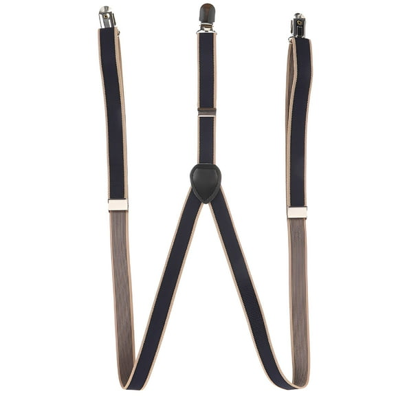 TELOLY Men Shirt Suspenders for under Clothing Stays Heavy Duty Mens Women Blouses