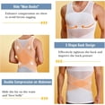 thumbnail image 3 of SMZ Men's Compression Shirt for Body Shaper Slimming Vest Tight Tummy Underwear Tank Top Shaper Ttank Men, 3 of 6