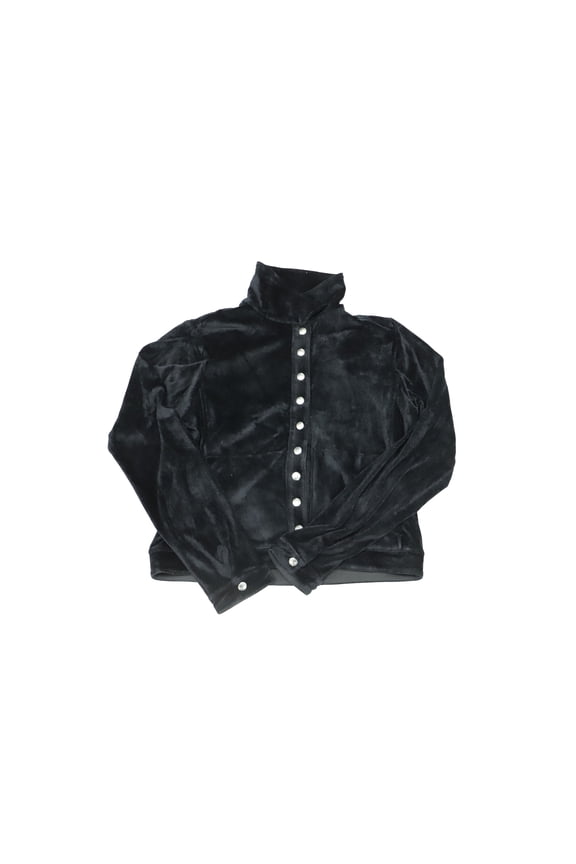 Pre-Owned Alexa Chung Buttoned Jacket in Black Viscose