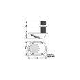 thumbnail image 2 of 1" Scoop Thru-Hull w/Nut, 2 of 2