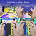thumbnail image 4 of Game Controller (L/R) Compatible with Nintendo Switch Controller- Blue/Neon Yellow Wireless Game Joy pad, 4 of 7