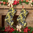 thumbnail image 6 of KLL Orchids Flowers for 18" Christmas Stocking Snowman Xmas Stocking Holiday Christmas Decoration Gifts for Family Kids, 6 of 8