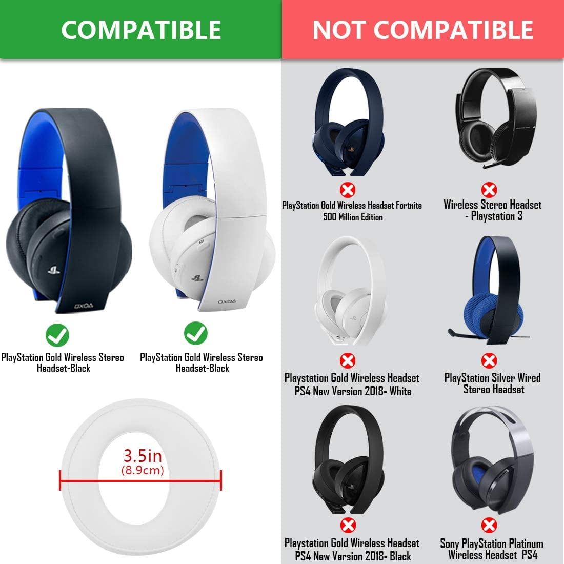 Playstation New Gold Wireless Headset 