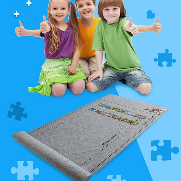 Tapis de rangement de puzzle rouleau jusqu'à 1 500 pièces