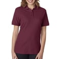 thumbnail image 2 of Jerzees 537WR Womens 5.3 oz., 65/35 Easy-Care Polo Shirt, 2 of 2