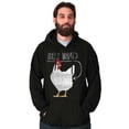 thumbnail image 5 of Guess What Chicken Butt Silly Joke Hoodie Sweatshirt Women Men Brisco Brands M, 5 of 6