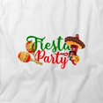 thumbnail image 2 of Fiesta Party Pepper T-Shirt | Cute Mexican White Tee Gift, 2 of 5