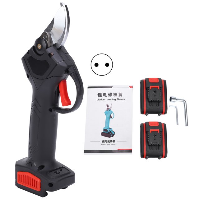 Electric Pruning Shears Garden Cordless Fruit Tree Branch Cutting Tools AC100-240VEU Plug