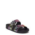 thumbnail image 1 of Girls Fashion Footbed Sandals, Sizes 12-6, 1 of 3