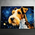 thumbnail image 2 of Wire Fox Terrier Canvas Unframed Colofull Inspired bedroom decor - Dog Pet Family Animal Friend Peace Oil Painting Art Print Canvas Wall Décor, 2 of 4