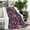 Pioneer Flower, variant on Pioneer Flower Blanket,Comfortable Soft Flannel Throw Blanket,All Season,Warm Lightweight Blankets for Sofa Bed Couch Living Room Chair,50"x60"(130x150cm)
