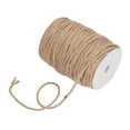 thumbnail image 3 of Cuerda de yute de Protección de Seguridad de Tres Hebras de 4 mm Ticfox Amarilla Natural 100 M, 3 of 14