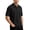 #21Black, variant on MYAOYI Polo Shirt for Men Cable Knit Textured Slim Fit Polo Shirt for Men