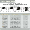 thumbnail image 6 of Halloween Spider Web Table Runner Fall Grey Burlap Table Runners Rustic Kitchen Dinning Decor for Holiday Home Party Indoor Outdoor 13x90 Inch, 6 of 6