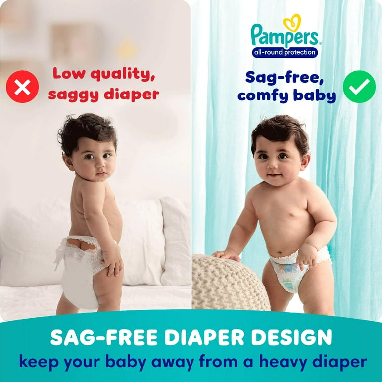 Pampers All Round Protection Pant Style Baby Diapers Large for