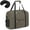 Hyphen Green, variant on 16" Personal Item Underseat Duffel Bag W Pillow for Allegiant Airlines - (Black)
