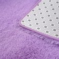 thumbnail image 6 of YJ.GWL Fluffy Area Rugs for Bedroom Soft Shaggy Rug for Living Room Nursery Indoor Plush Floor Carpet,3'x5',Purple, 6 of 7