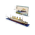 thumbnail image 3 of Minibloque de construcción Titanic Ship 1860 piezas de plástico ABS, 3 of 5