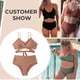 thumbnail image 2 of Conjunto de bikini para mujer, traje de baño cruzado de dos piezas para mujer, bikini envolvente, 2 of 5