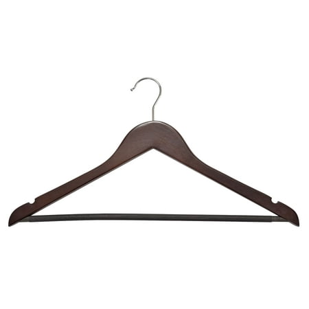 Wood Suit Hangers - 30 Pack, Cherry (The Best Clothes Hangers)