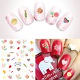thumbnail image 3 of Waiimak Nail Art Decoration Applique Nail Sticker Snowman Christmas Tree Nail Sticker, 3 of 9