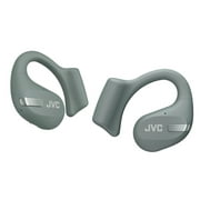 JVC New Nearphones Open Ear True Wireless Headphones with 16mm Large Drivers for Powerful Sound, Single Ear use, Compact Size, and Long Battery Life (up to 38 Hours) - HANP50TG (Green)