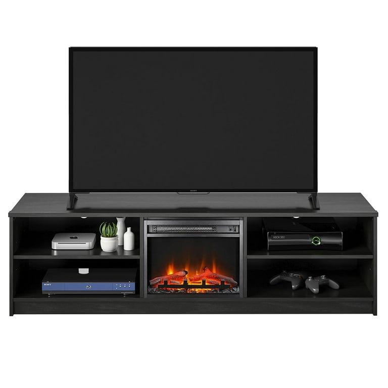Ameriwood home vesca fireplace tv stand for sale tvs up to 75 inch