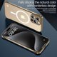 thumbnail image 3 of For iPhone 16 Case Compatible with MagSafe Matte PC Frameless Mobile Cover - Black, 3 of 5