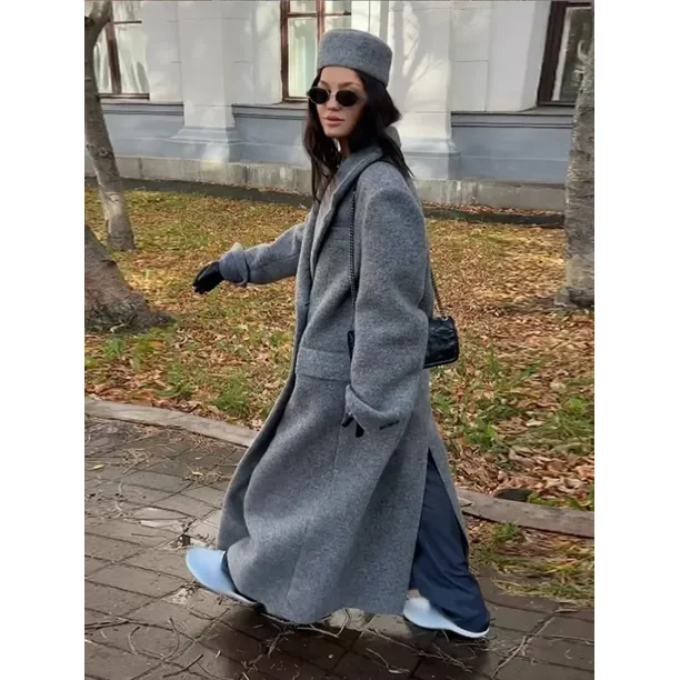 Chaqueta Cortavientos Con Capucha - Doble Botonadura, Poliéster - Casual Elegante
