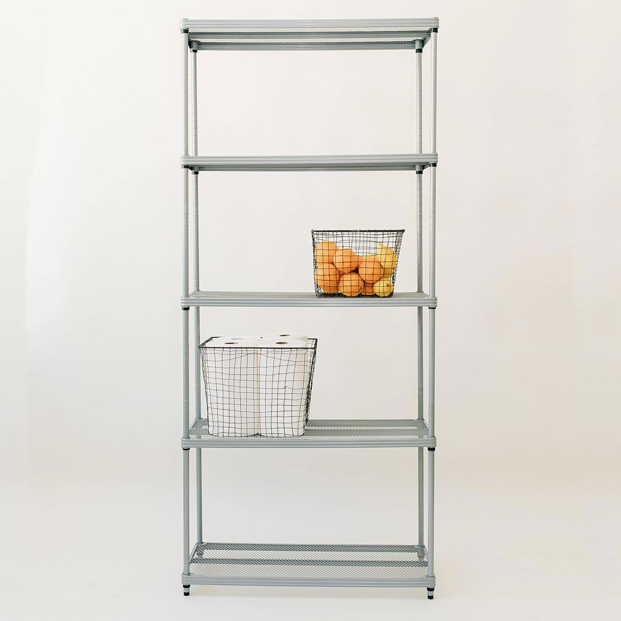 Design Ideas Scaffalatura Meshworks 5 Livelli – Mensola Regolabile Portaoggetti – Colore Infradito Con Perline Finte