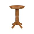 thumbnail image 1 of Boraam Florence Pub Table, 42-Inch, Oak, 1 of 5