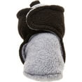 thumbnail image 2 of Hudson Baby Baby and Toddler Cozy Fleece Booties, Black Heather Gray, 12-18 Months, 2 of 7