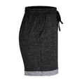 thumbnail image 7 of Bzhegqhd Spring Summer Solid Color Pockets Yoga Drawstring Outwear Sports Shorts for Women, 7 of 7