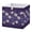 Floral Antique Style, variant on Fabric Storage Bins Foldable Cube For Home Organization Baskets Flat Flower Elements