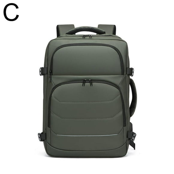Green men's backpack foreign trade large capacity junior high school students simple commuter computer bag