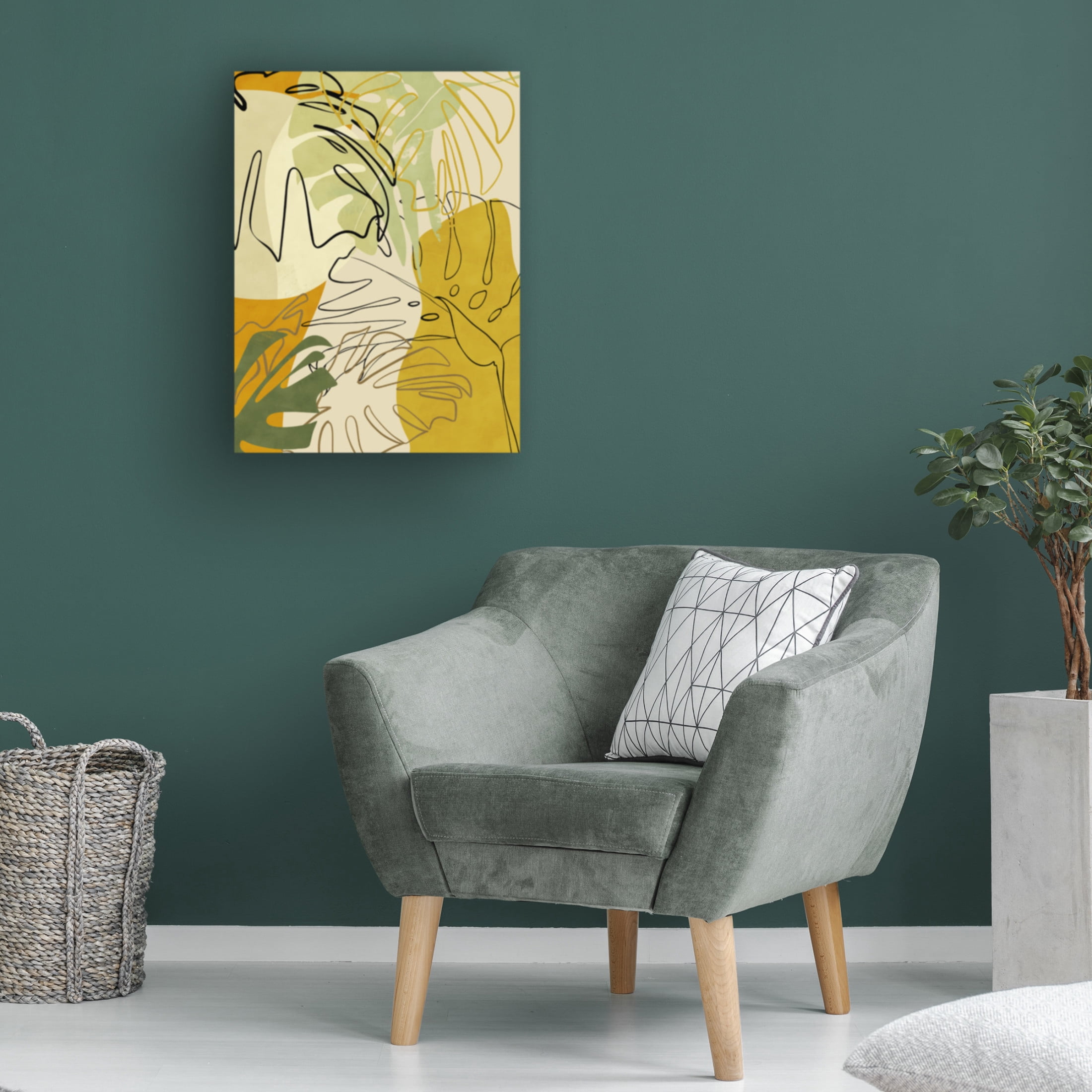 Trademark Fine Art Ana Rut Bre Bungle Jungle1 Canvas Wall Art