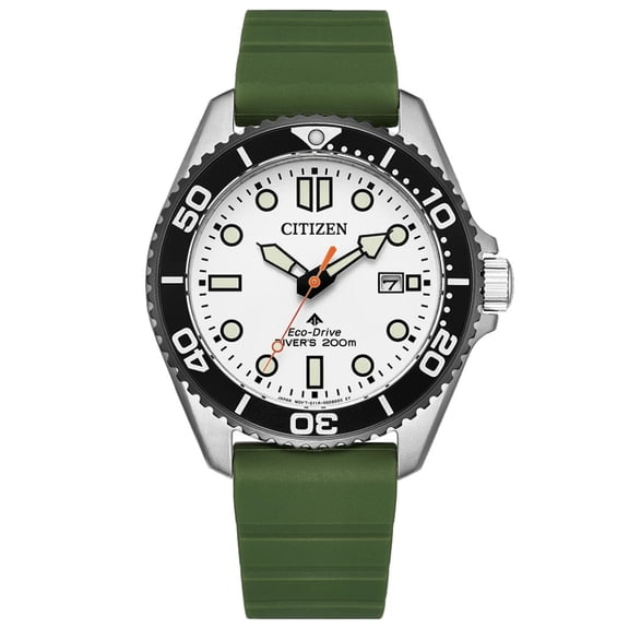 Citizen Promaster Dive Eco-Drive White Dial- BN0265-00A
