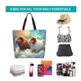 thumbnail image 6 of Naloa Cloud Guinea Pig Tote Bag for Women Large Capacity Shoulder Bag for College Work Travel Shopping, 6 of 8