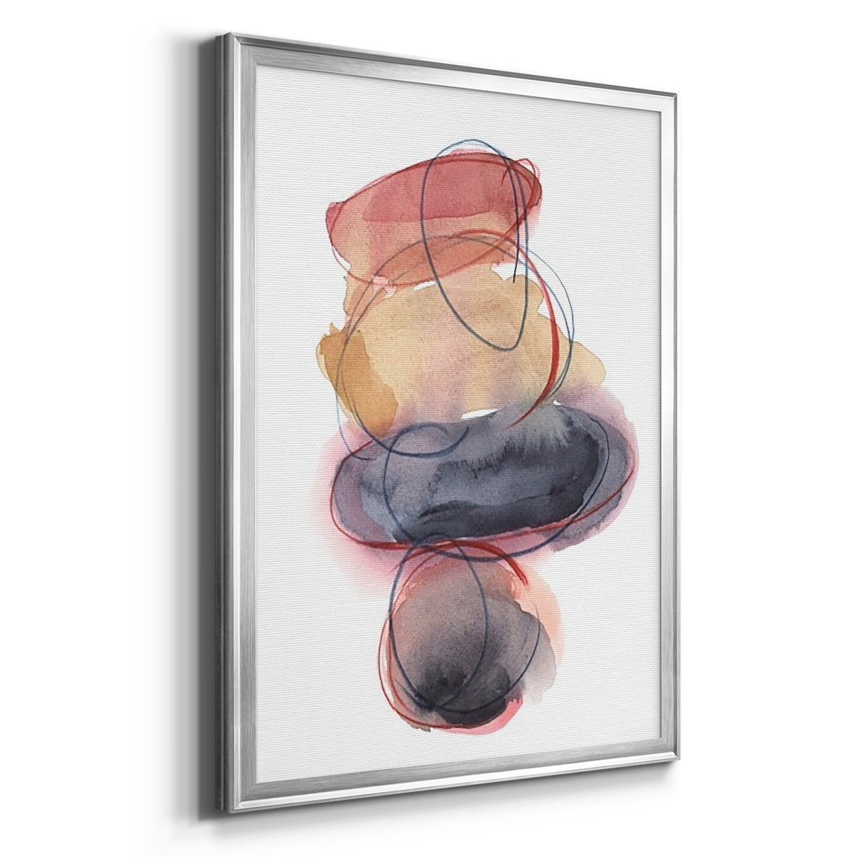 Balancing Act I Premium Framed Print, in Gold, Black, or Silver - Ready to Hang