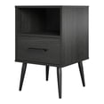 thumbnail image 2 of Home Square Wood End Table with Drawer in Black Oak - Set of 2, 2 of 10