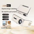 thumbnail image 2 of YP530 Smart 4K Portable Projector with Android 9.0, 1080P HD, Auto Focus, 600 ANSI Lumens, Dual-Band WiFi, and Remote Control for Home Theater and Gaming, 2 of 6