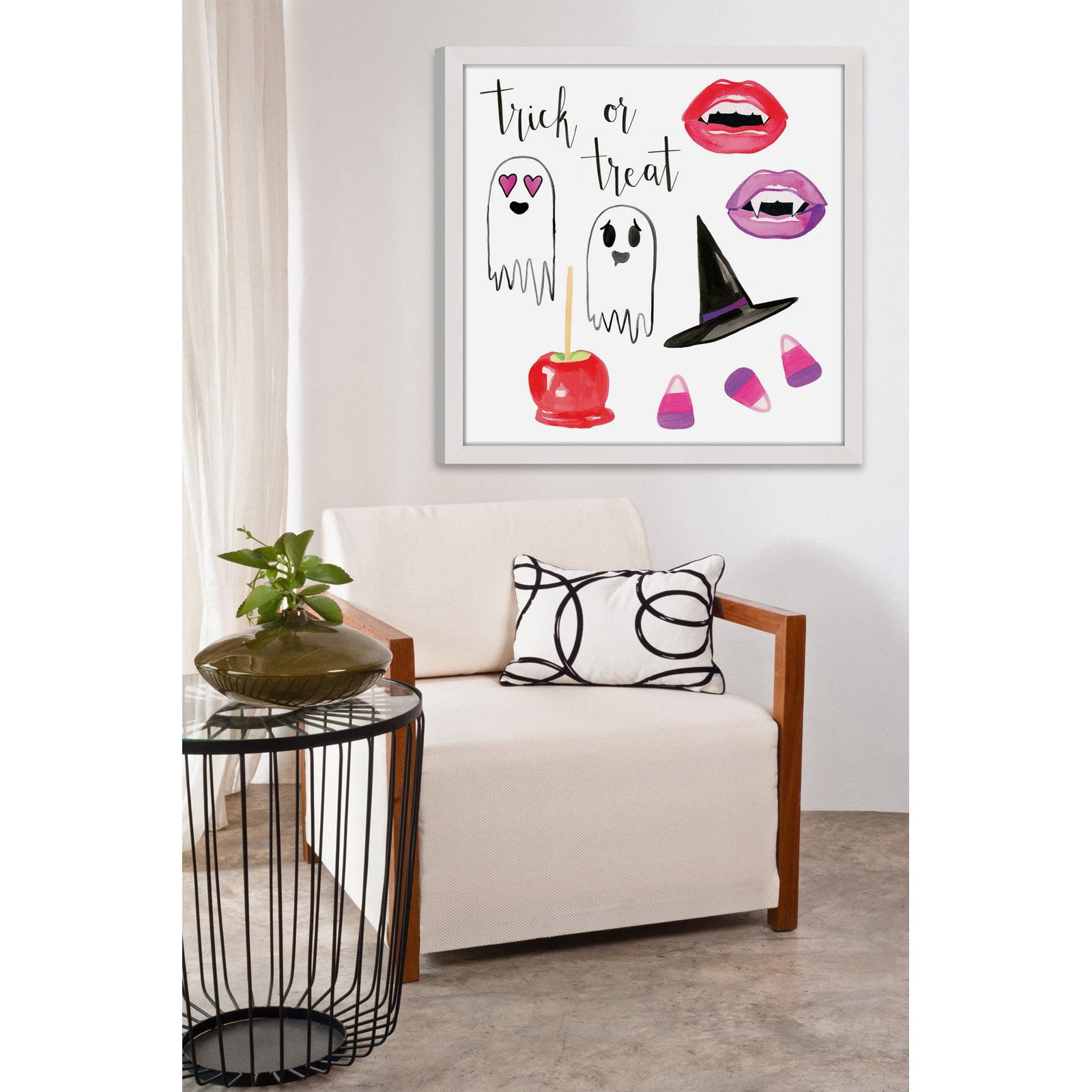 Marmont Hill "Halloween" by Molly Rosner Framed Painting Print