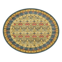 1X Crystal Velvet Carpet Round Printed Circle Mat Boho Rug Floor Carpet for Bedroom Living Room