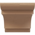 thumbnail image 2 of 5"W x 5"D x 5"H Wide New Brighton Rough Cedar Woodgrain TimberThane Corbel, Primed Tan, 2 of 6