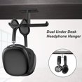 thumbnail image 2 of Soporte para auriculares NQ universal para Sennheiser Sony Audio-Technica Bose Shure AKG aluminio, 2 of 5