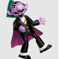 thumbnail image 3 of Blokees Sesame Street preCool wave 2 Count Von Count Figure 30582, 3 of 4